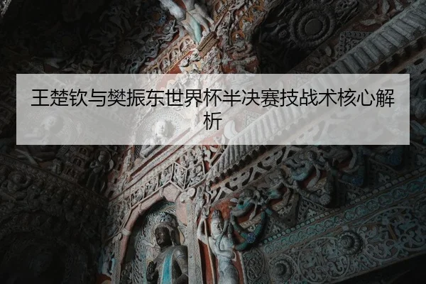 王楚钦与樊振东世界杯半决赛技战术核心解析 - loljiangcai